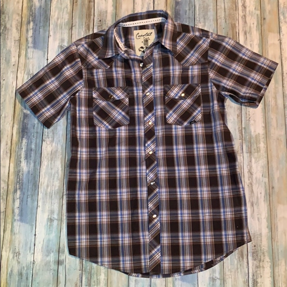 Men’s casual button down shirt